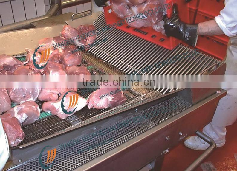 profossional and large stock seafood conveyor belt