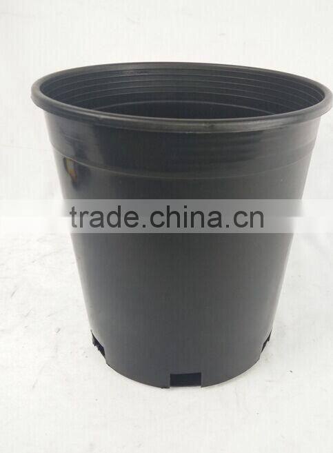 garden nursery 1 gallon black gallon pot