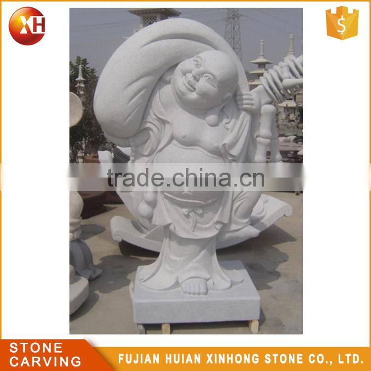 Oriental Granite Stone Buddha Statue