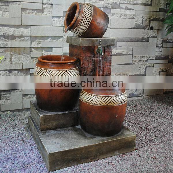 Resin Unique Yard Water Fountains