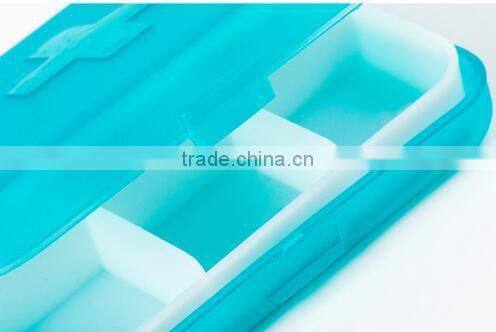cy274 Convenient clear colors travelling Using Medicine Storage