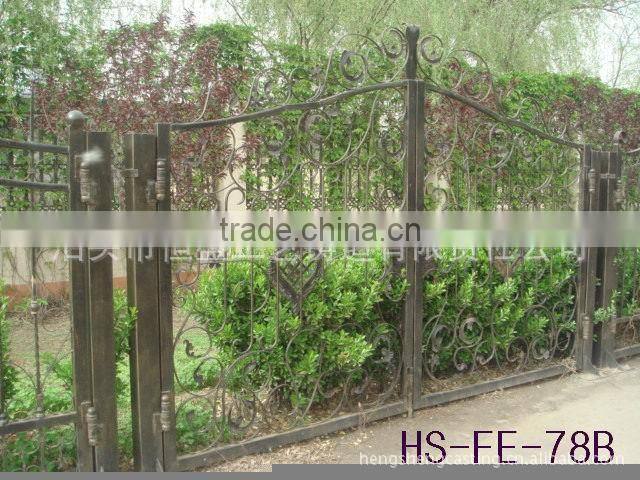 China garden house gate designs manufacture