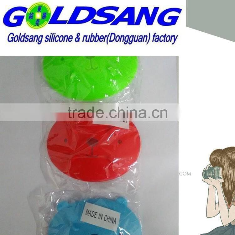 Bear shape silicone soap box high quality soap holder