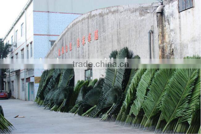 fake palm leaf manufacture special hot sale Artificial palm leaf