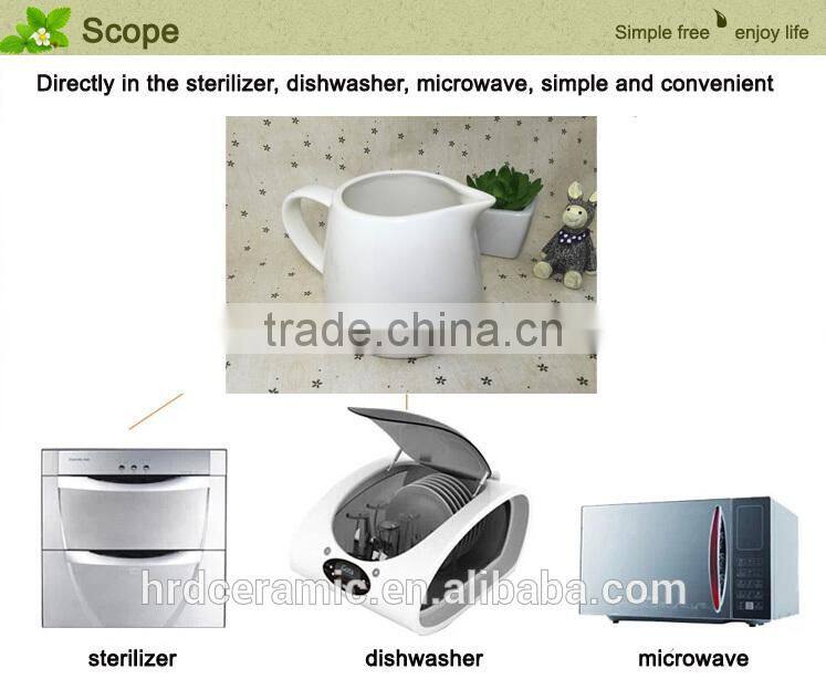 High quality stocked Ceramic Milk Sugar Pot, Sugar pot