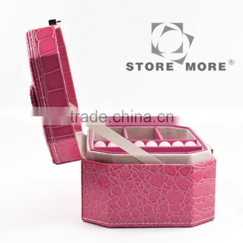 2014 New Design Multiple Metal Lock Jewelry box