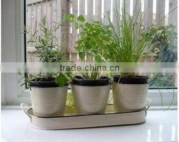 copper diamound shape planters