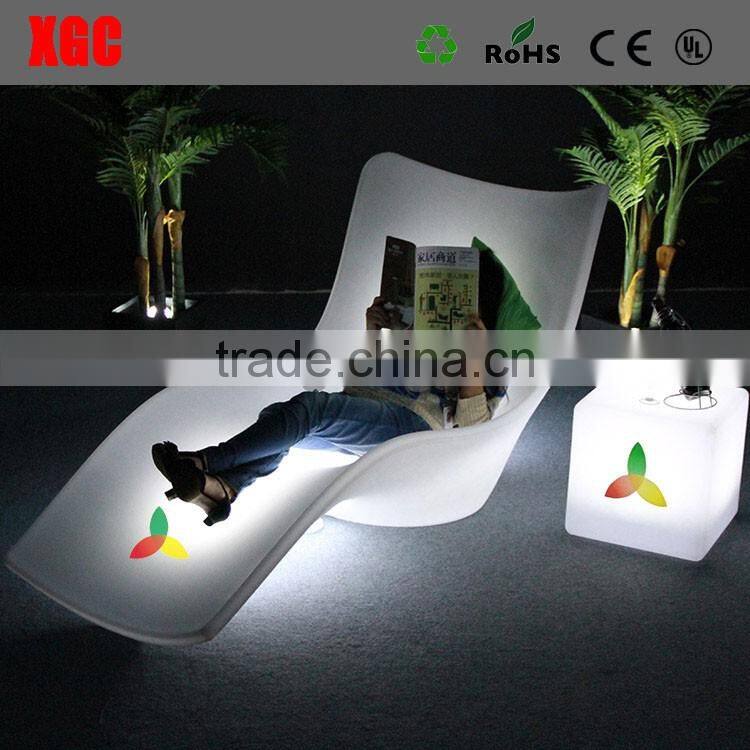 Hot sale lounge sunbed, lighting lounge chair GF119