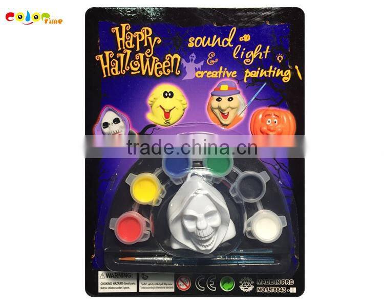 Halloween toys, Halloween Keychain, Diy painting toys with light and sound