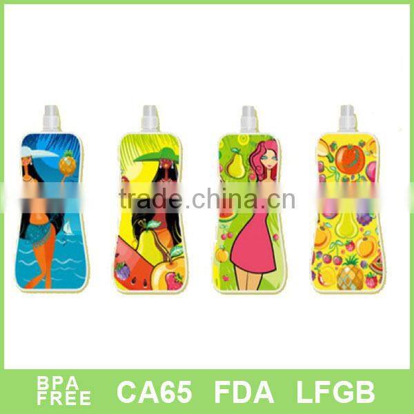 BPA free fold up sports Water Bottle