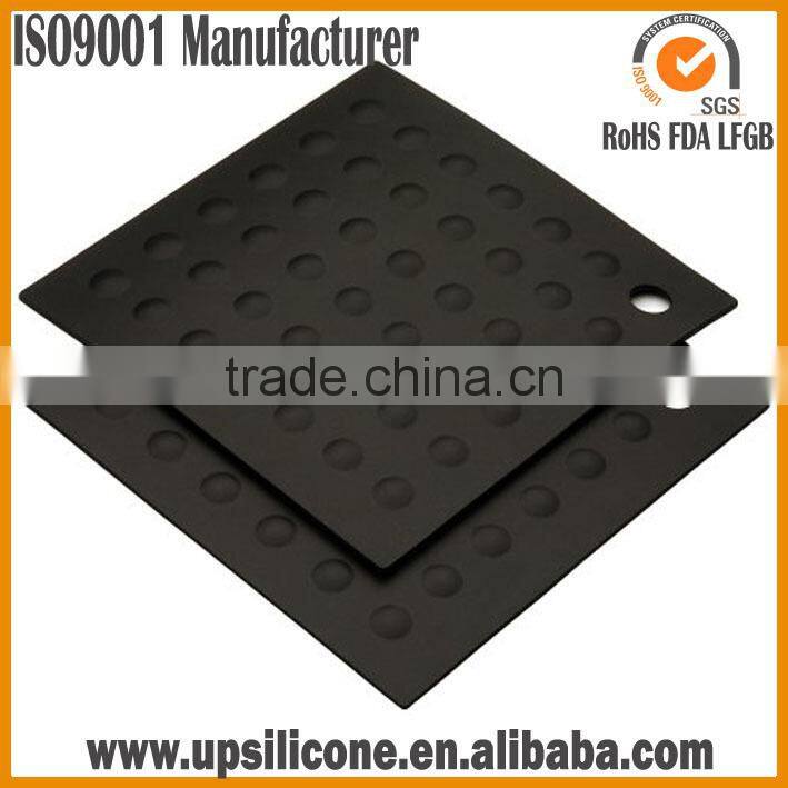 Heat Resistant Hot Dishes Pots Pans Plates Mate Trivet Silicone Mat