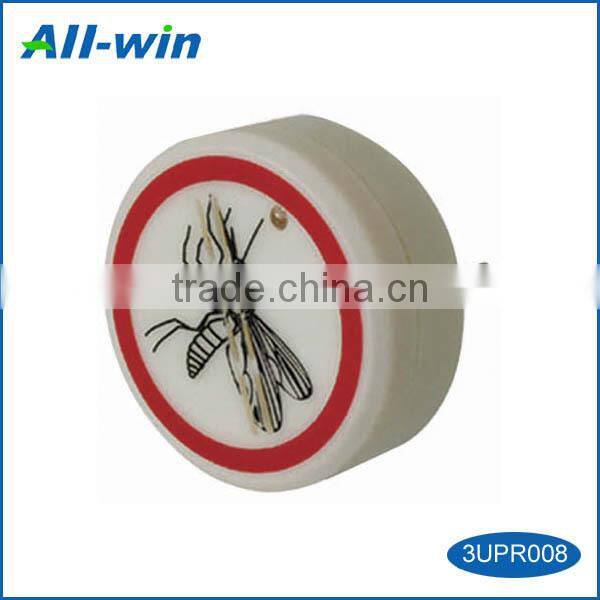 Indoor eco-friendly harmless portable ultrasonic plug-in mosquito repeller