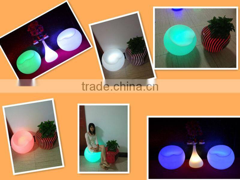 led lighted planter pots/ led flower pot vase lamp/ commercial planters pots/rechargeable led planter YM-FP595966