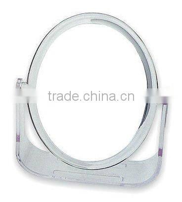 Rotate 180 degrees & Pink outside profile Cosmetic Mirror