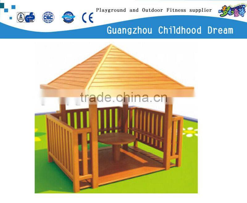 (HD-19101)Wood garden pavilion