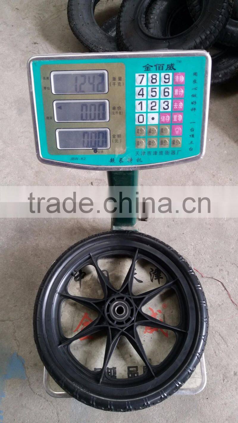 NEW MODEL PU WHEEL 16x2.125 PU Foam wheel for children bicycle trolley