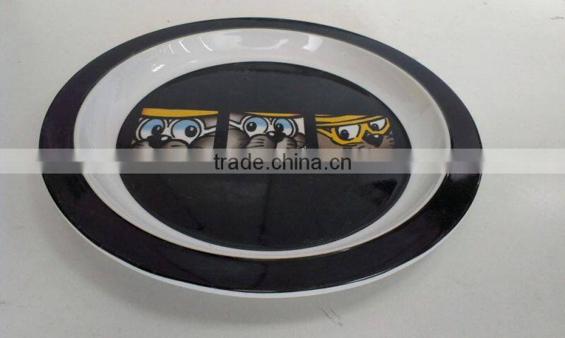 Colorful Melamine Plate Melamine Tableware
