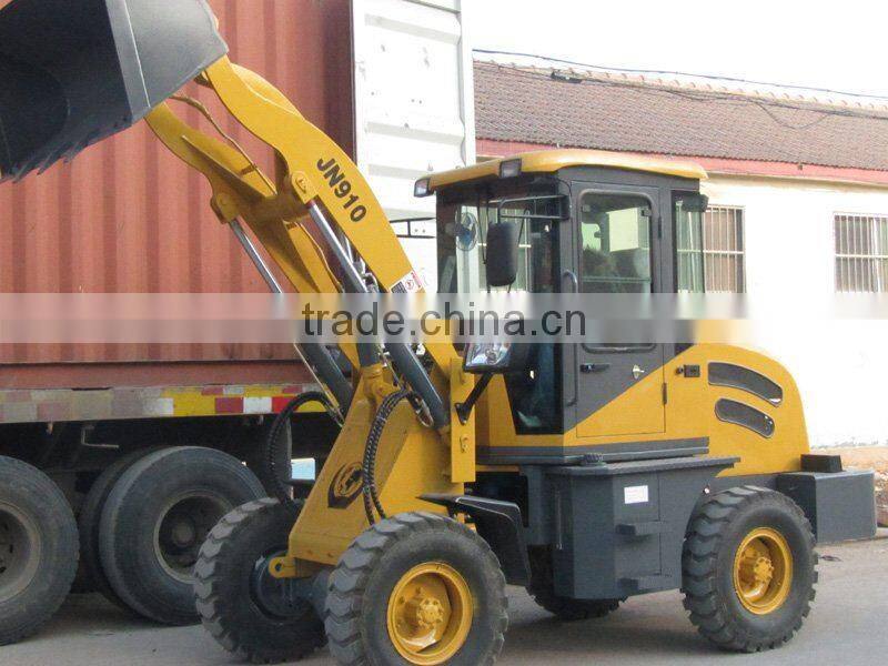 ZL10 mini wheel loader 4WD with CE