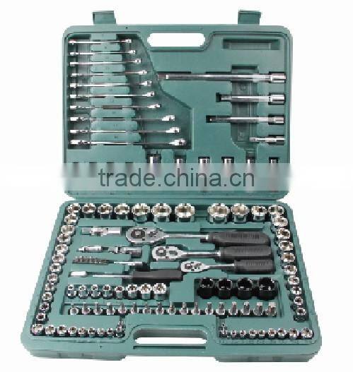 High quality 120 pcs 1/4" & 3/8" &1/2" Socket wrench Set