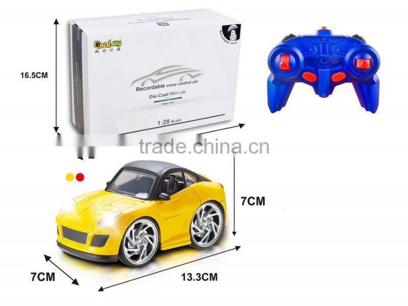 intelligent voice control 4ch remote control metal car