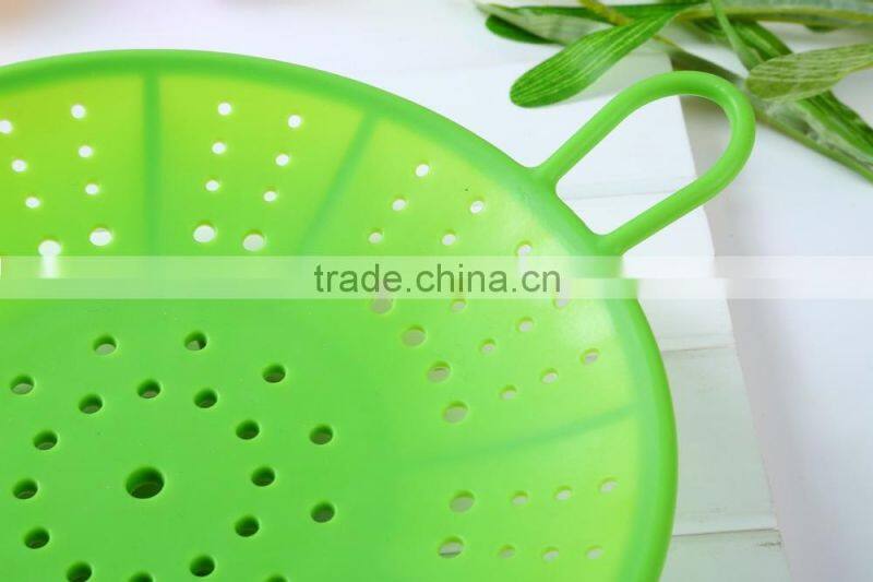 Silicone microwave heat resistant steamer,steamer rack