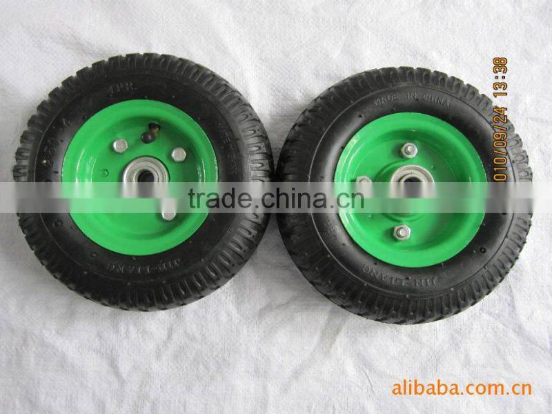 8''x2.50-4 pneumatic small rubber wheels