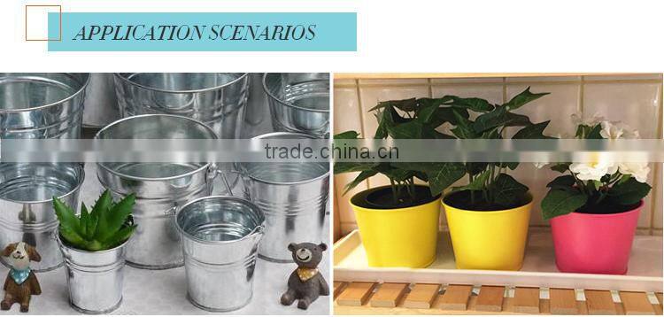 outdoor garden containers iron for plants kids plant pots