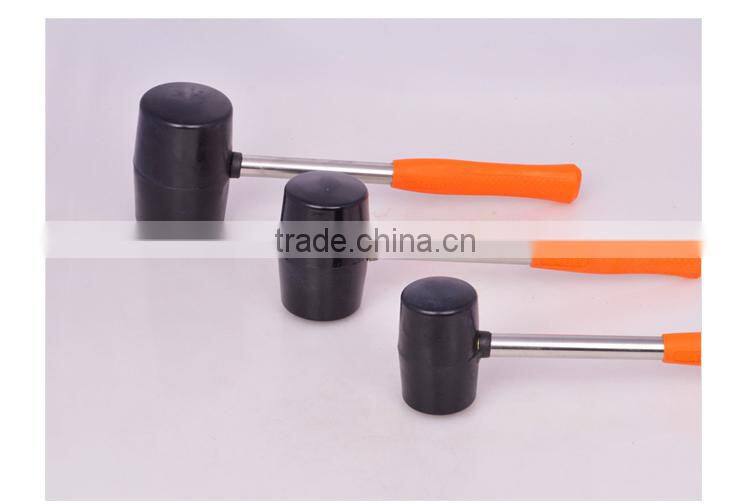 ASAKI Black Rubber hammer Tile Rubber Mallet sizes