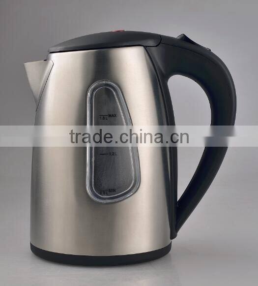electric stainless steel water kettle 1.7L