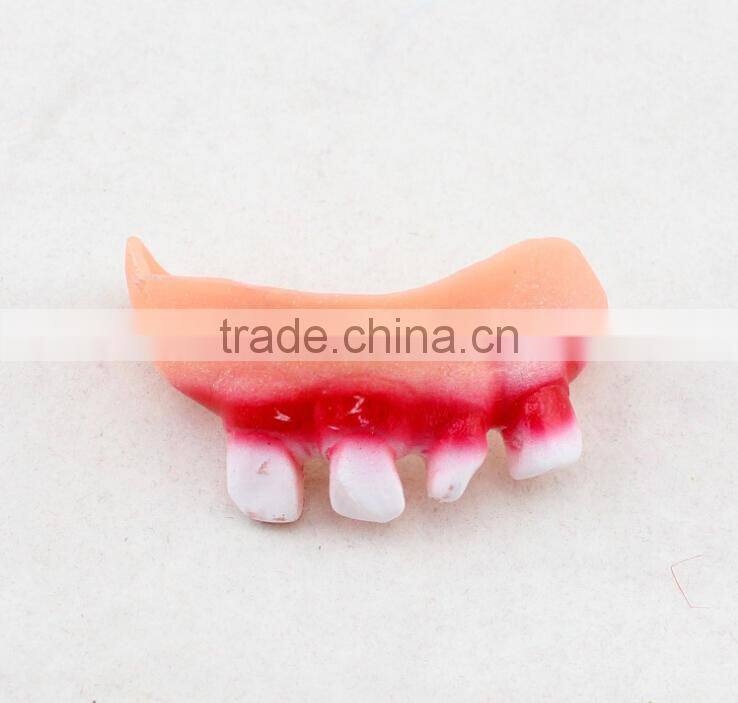 Halloween party fake teeth PVC fake teeth props fake teeth