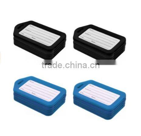 silicone luggage tag