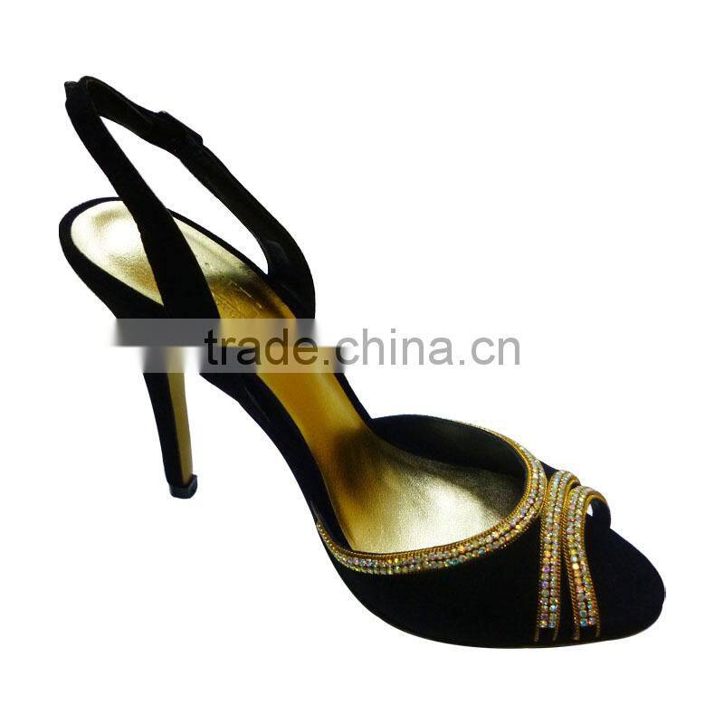 Ladies Pretty Party Dress Shoe for High Heel with Buying Agent