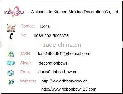 Elastic ribbon bow for perfume