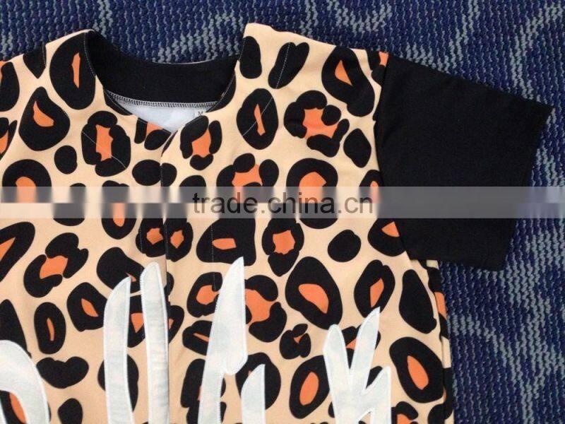 Hongen apparel newly designed camouflage baseball/softball jersey/shirt