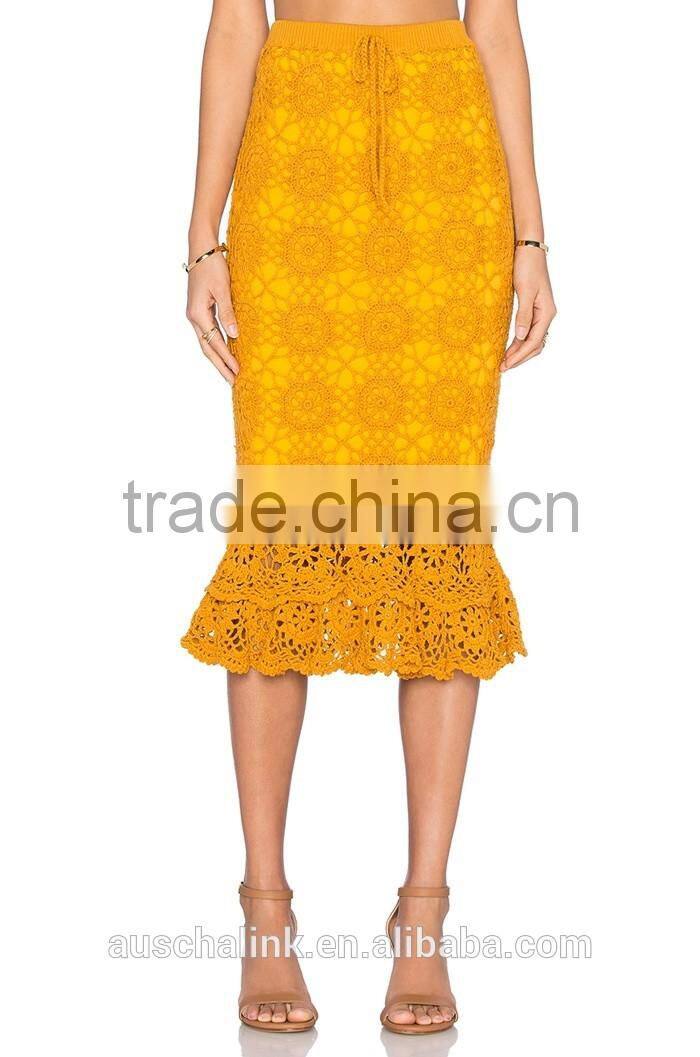 elegant design lady new-model sexy fishtail skirt made in china