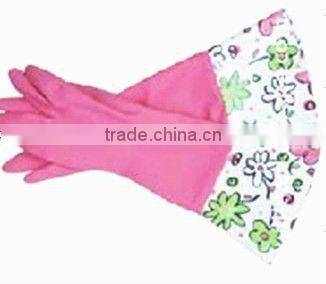 Latex household latex gloves/ kitchen gloves garden gloves