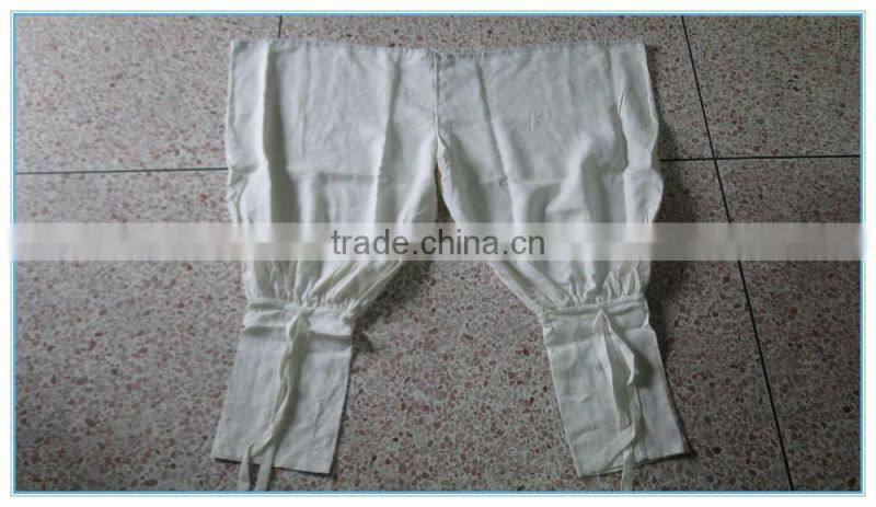 Pure Linen Breeches Baggy Pants For Men
