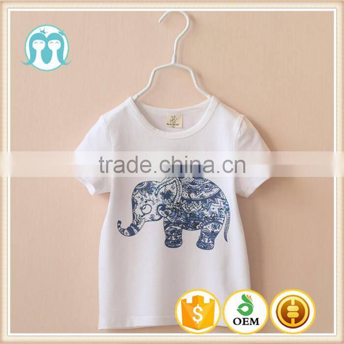 2015 wholesale fashion custom baby kids t shirt