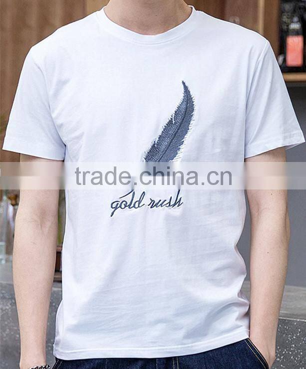 China manufacturers silk screen printing t shirt for men