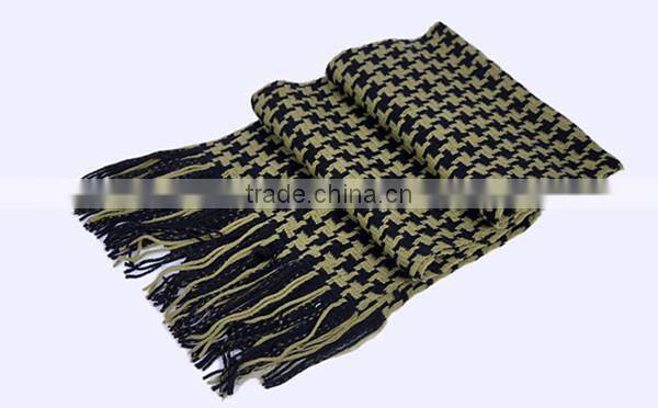 Mixed stitching colors new arrival 8 color choice hot sale fashion popular china supplier men plaid scarfs