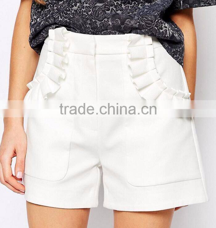 EY0602P Europe Style 2017 Ladies High Waist Sexy Shorts