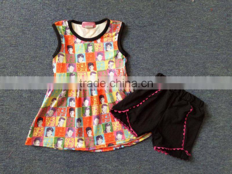 girls boutique mermaid outfit bulk wholesale kids clothing baby girls children clothing