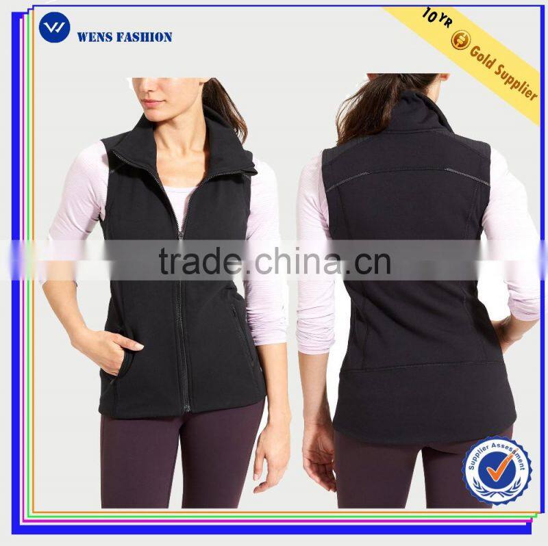 Women Yoga Lightweight Jacket Women Tights Activewear Sleeveless Wholesale Hoodies