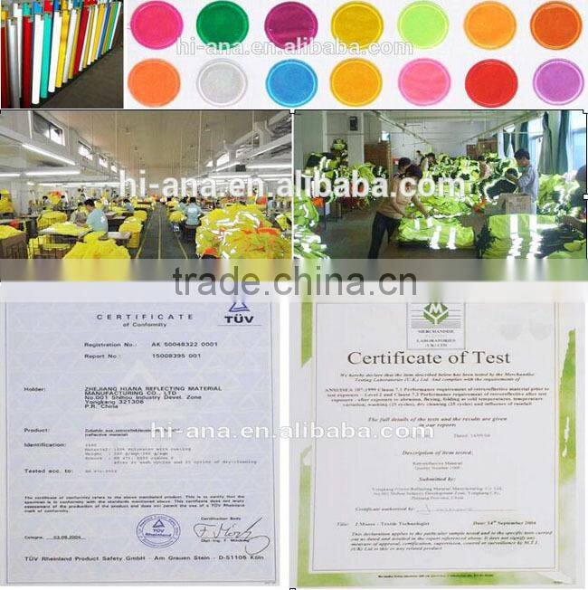 hi-ana reflective Strict QC 100% EN471 Certified reflective sticker sheets