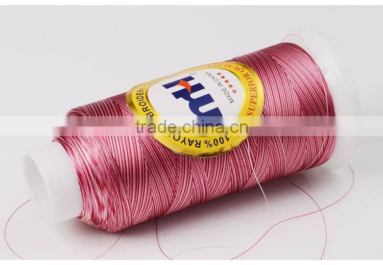 Super quality 120/2 100% Viscose Rayon embroidery thread 120D 2