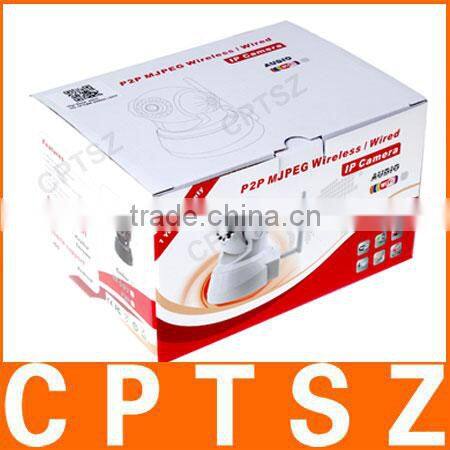 Best Selling Wireless P2P MJPEG Infrared Network IP Camera with QR Code Supporting Mobile Viewing, Long Range Baby Monitor