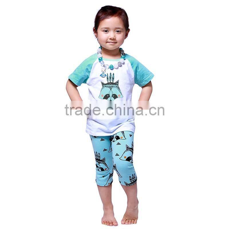 2016 New Kids Outfit with Fox Face on Chest