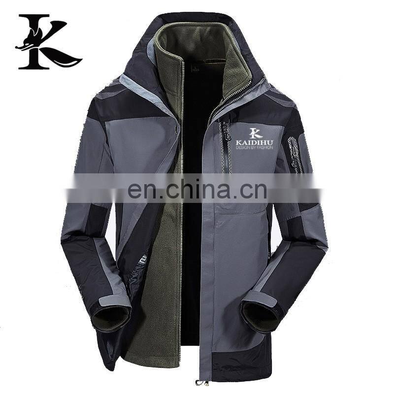 New comfortable man outdoor casual breathable waterpproof jacket