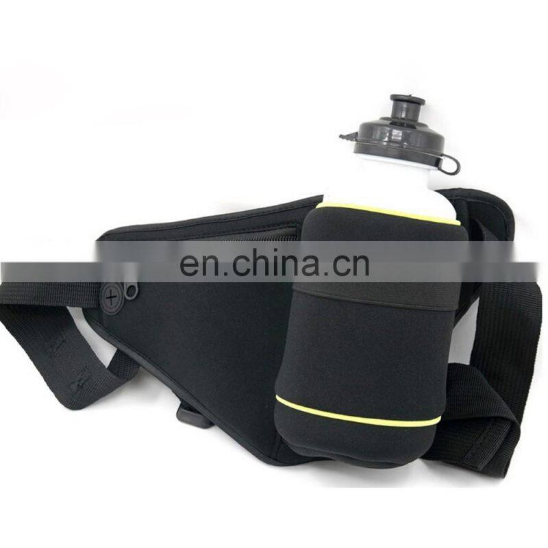fashion waterproof neoprene water bottle waist belt bag