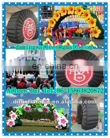 newest customized inflatable tire arch